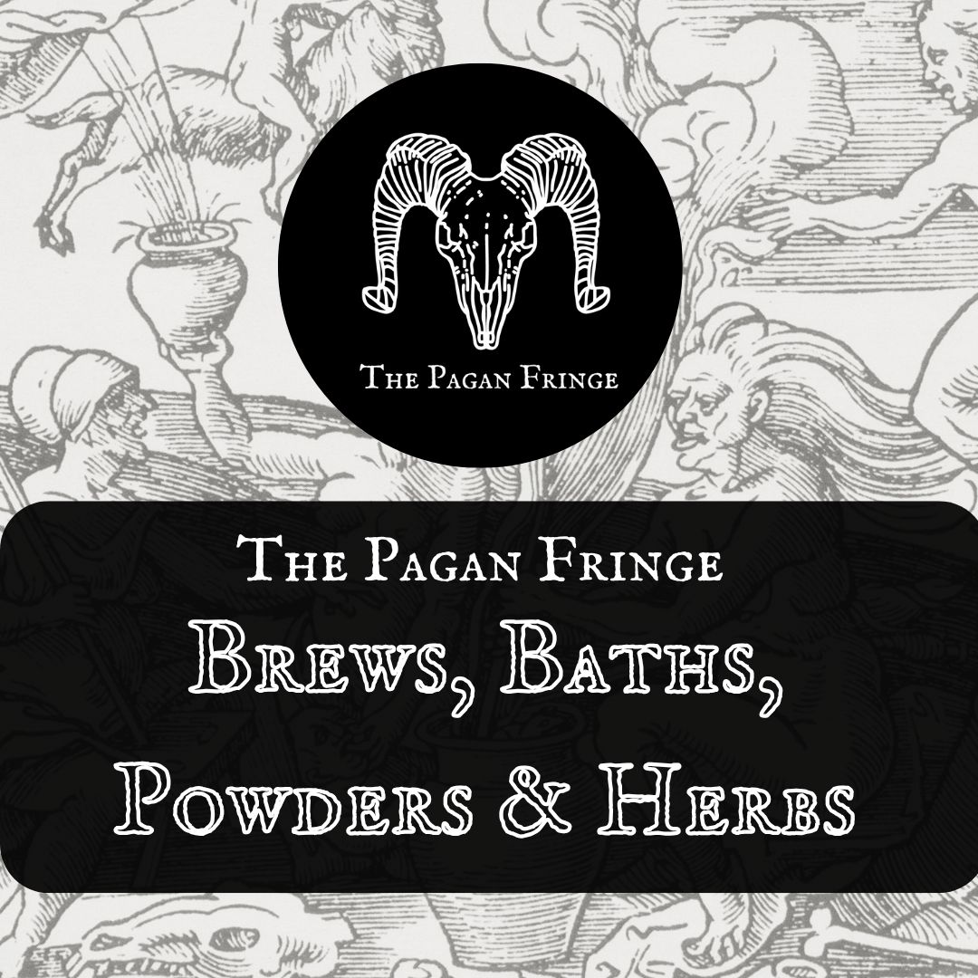 Banner image for part 3 of book circle brews, baths, powders and herbs