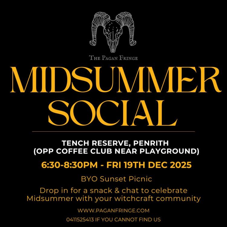 Black background with orange and white text. 